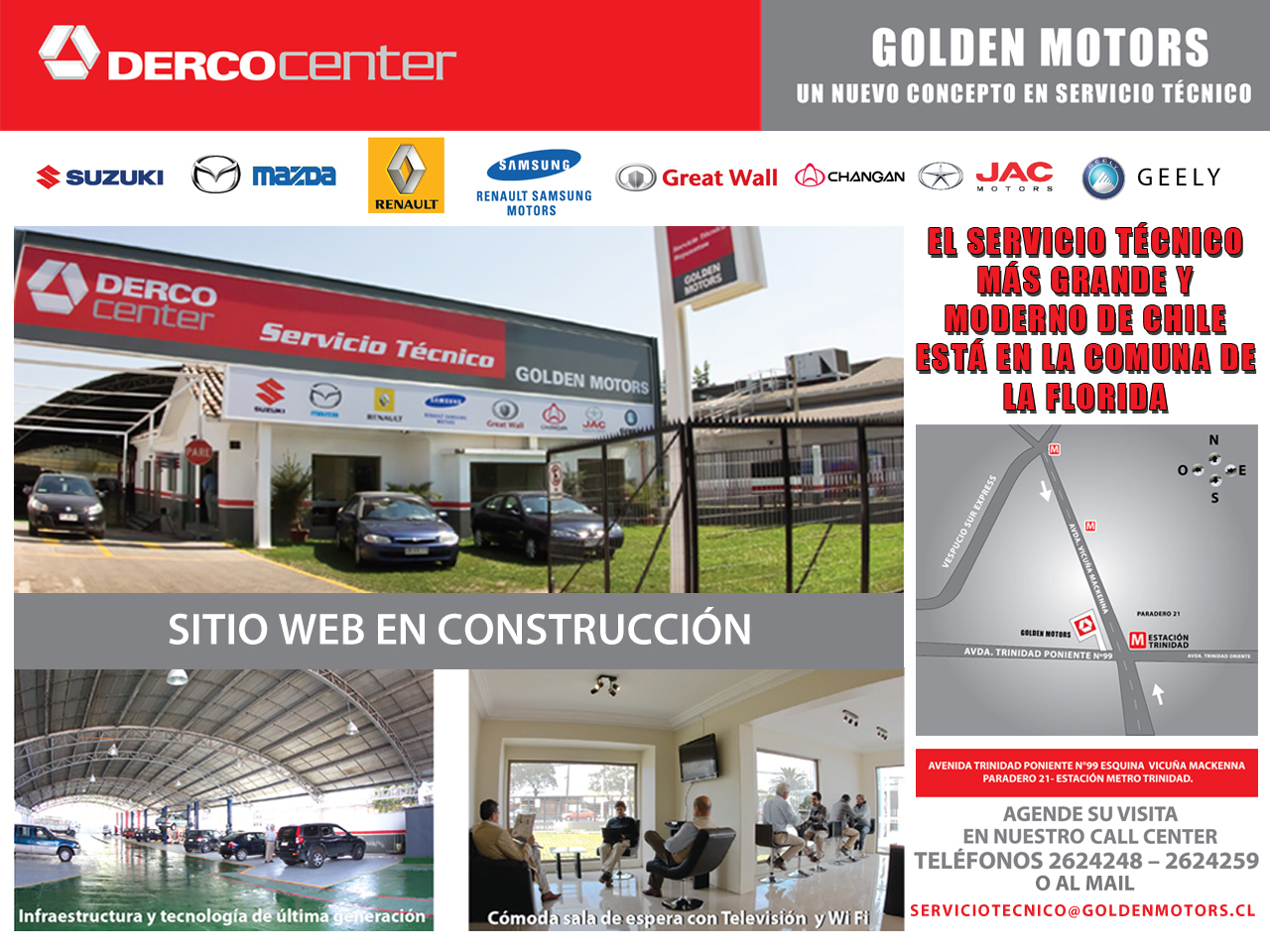 Servicio tecnico golden motors